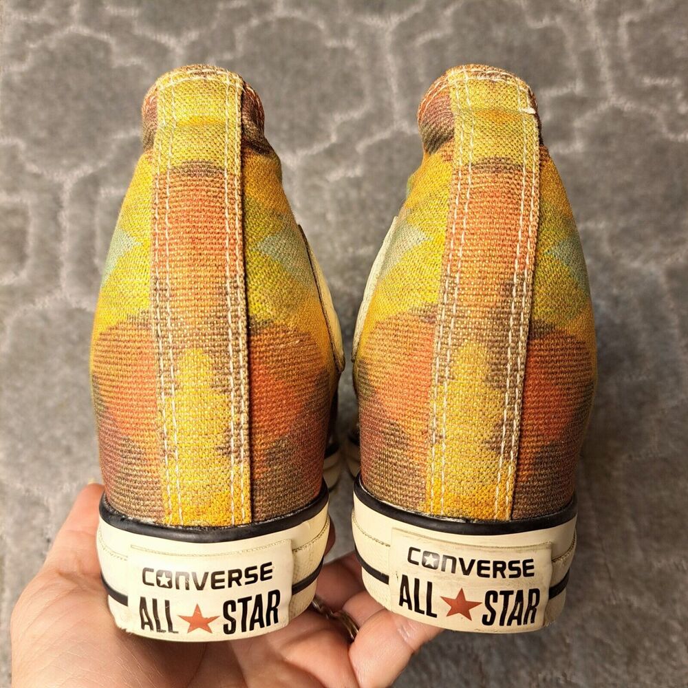 Converse Missoni Lux Mid Hidden Heel High Top Sneakers Womens Size 8 Glam Punk View 6